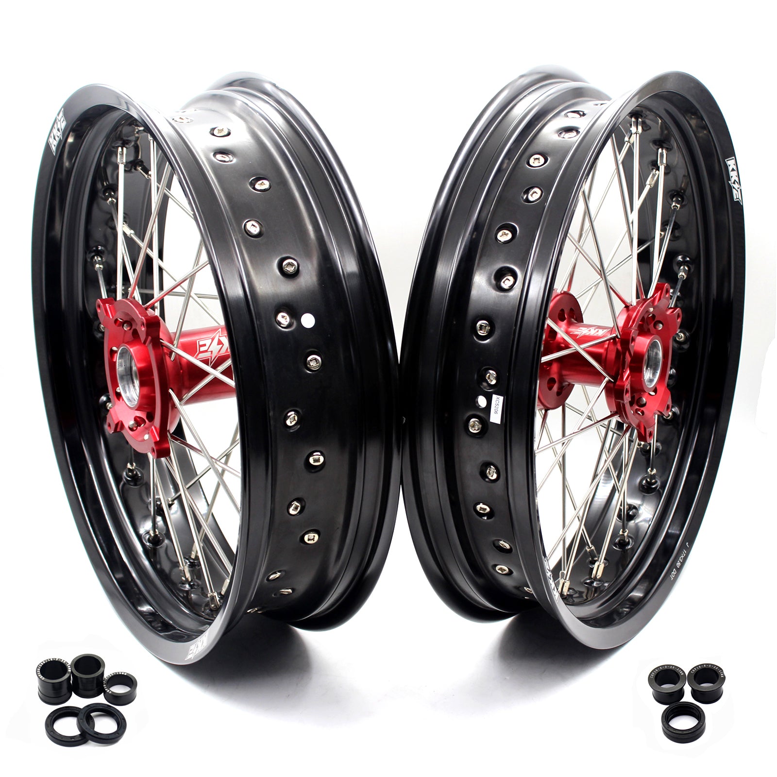 KKE 3.5*16.5 & 5.0*17 Supermoto Wheels Set for Honda CRF250R