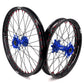 KKE Factory Stock KKE 21" & 18" E-Bike Spoke Wheels Rims Fit SurRon Ultra Bee 2023-2024 Blue Hub & Red Nipples