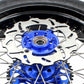 KKE 17inch KX450 KX250F 2020 KX450F 2019-2021 KX450 2019-2023 For KAWASAKI Supermoto Rims CST Tires Blue