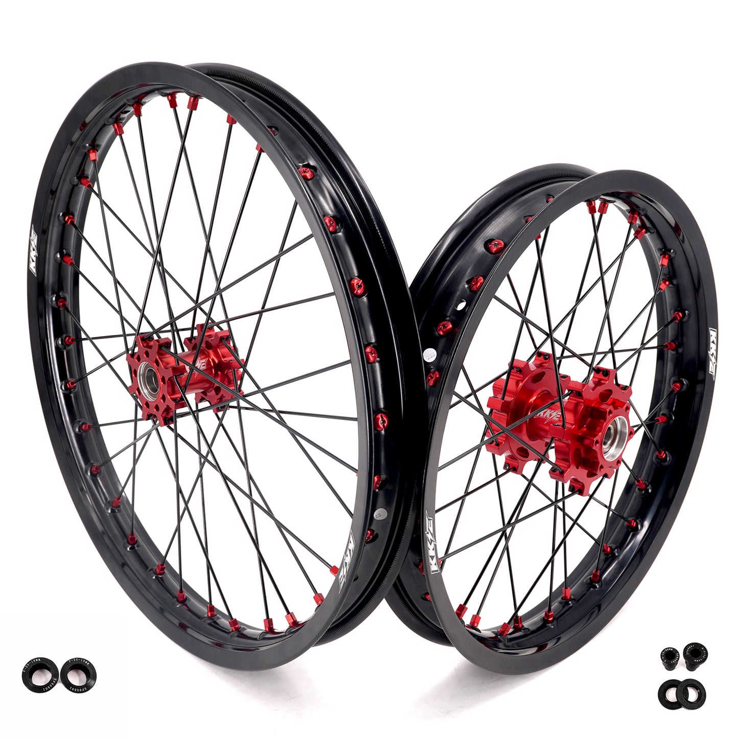 US Stock KKE 1.6*19" & 1.85*16" Electric Dirtbike Wheels Rim For SurRon Light Bee-X 2019-2024 Red