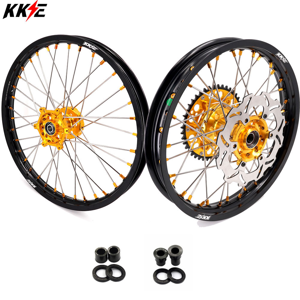 KKE 21/18 Enduro Dirt Wheels Rim For SUZUKI DRZ400SM 2005-2024