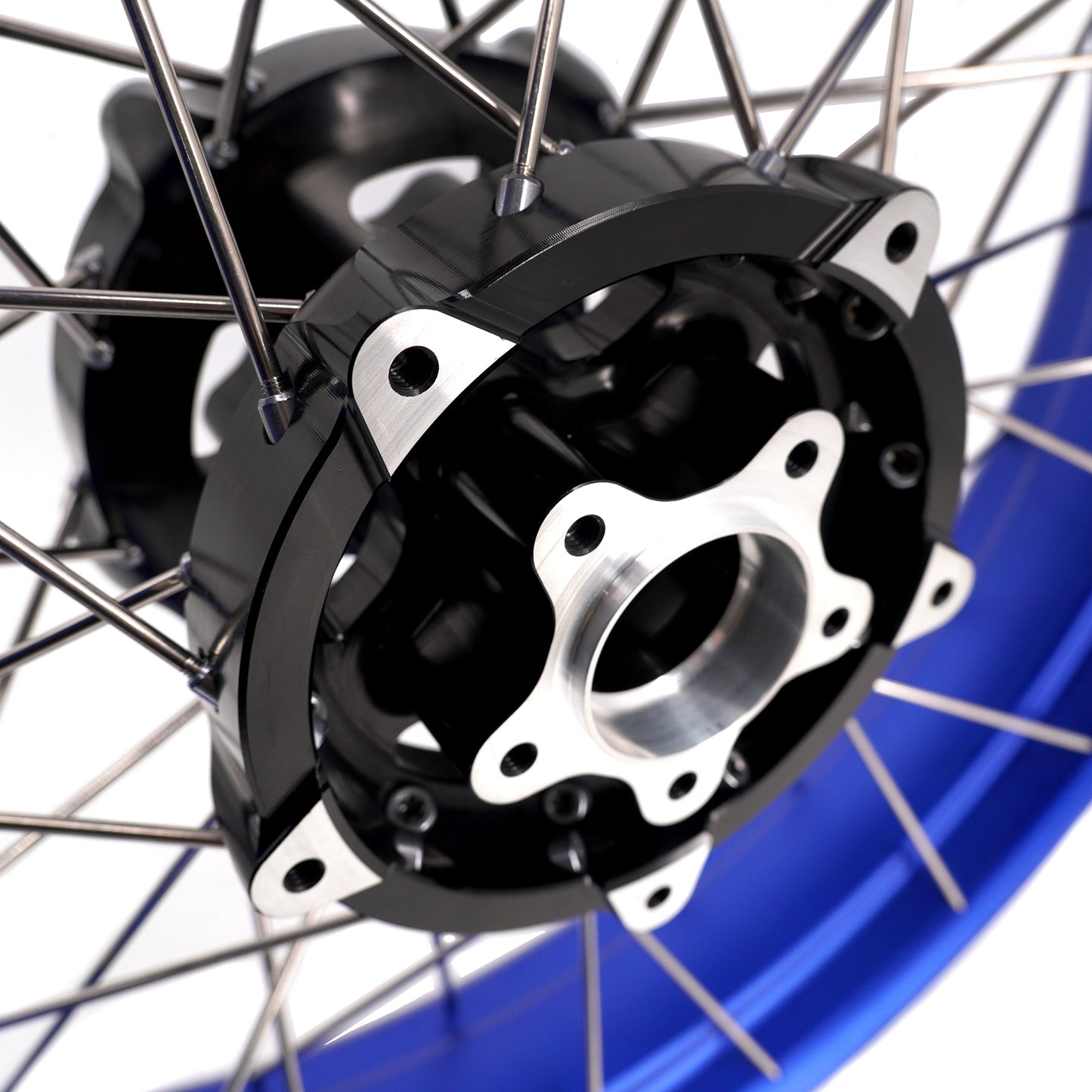 KKE 3.5*19'' & 5.0*18'' Tubeless Wheels Fit Harley Street Glide/CVO 2024 Blue Rims