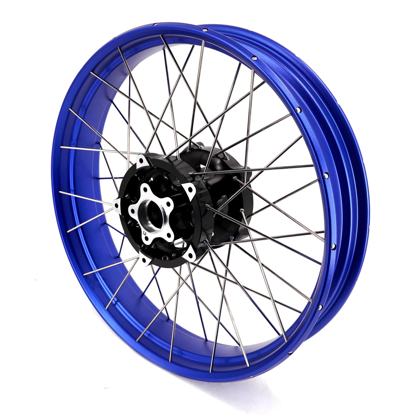 KKE 3.5*19'' & 5.0*18'' Tubeless Wheels Fit Harley Street Glide/CVO 2024 Blue Rims