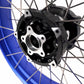 KKE 3.5*21'' & 5.0*18'' Tubeless Wheels Fit Harley Street Glide/CVO 2024 Blue Rims