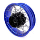 KKE 3.5*21'' & 5.0*18'' Tubeless Wheels Fit Harley Street Glide/CVO 2024 Blue Rims