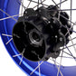 KKE 3.5*21'' & 5.0*18'' Tubeless Wheels Fit Harley Street Glide/CVO 2024 Blue Rims