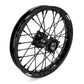 KKE 19 & 16 Spoked Kid's Wheels Rims Set for Kawasaki KX80 KX85 KX100 All Black