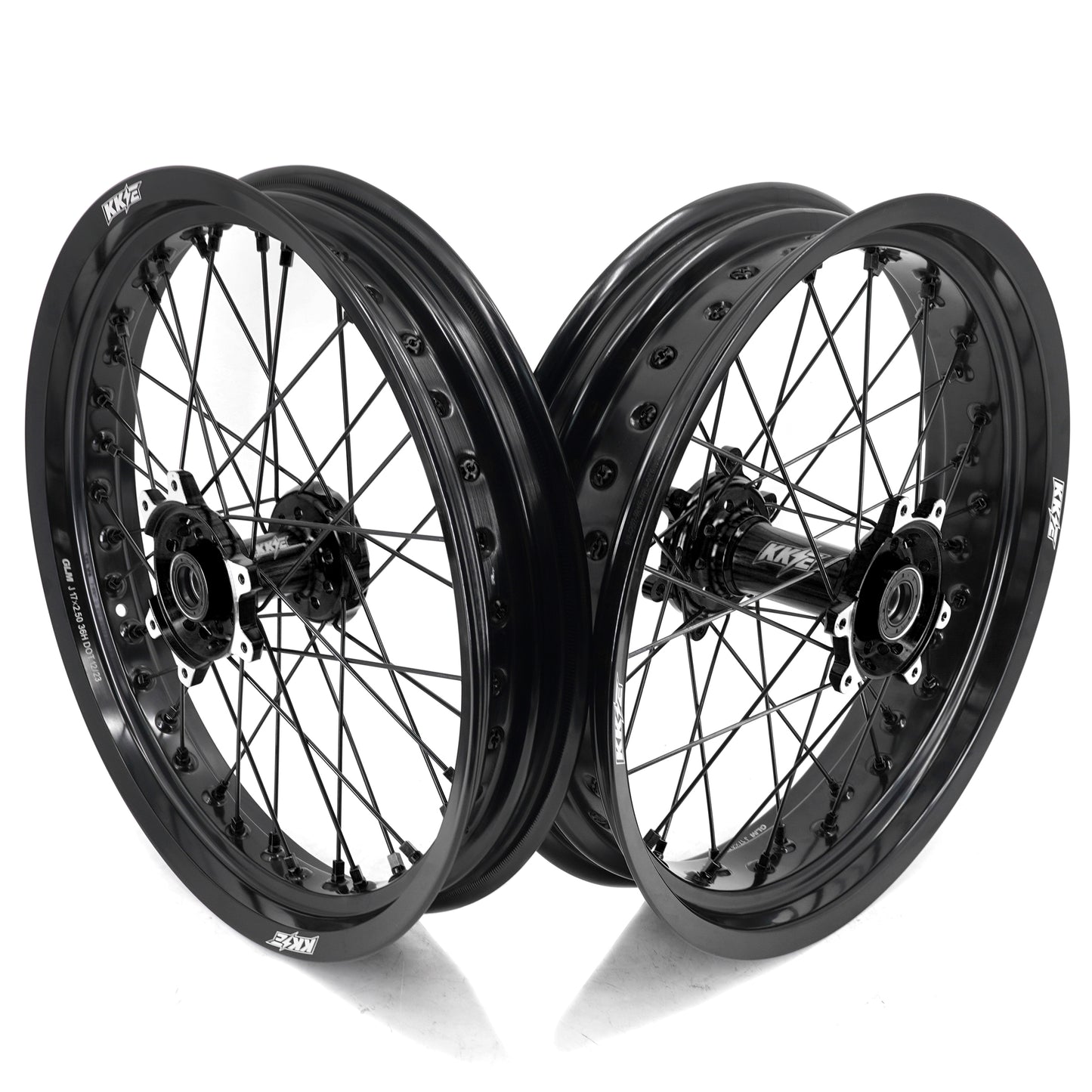 KKE Factory Stock KKE 2.5*17/3.5*17 E-Bike Wheels Rim Fit For SurRon Ultra Bee 2023-2024 All Black