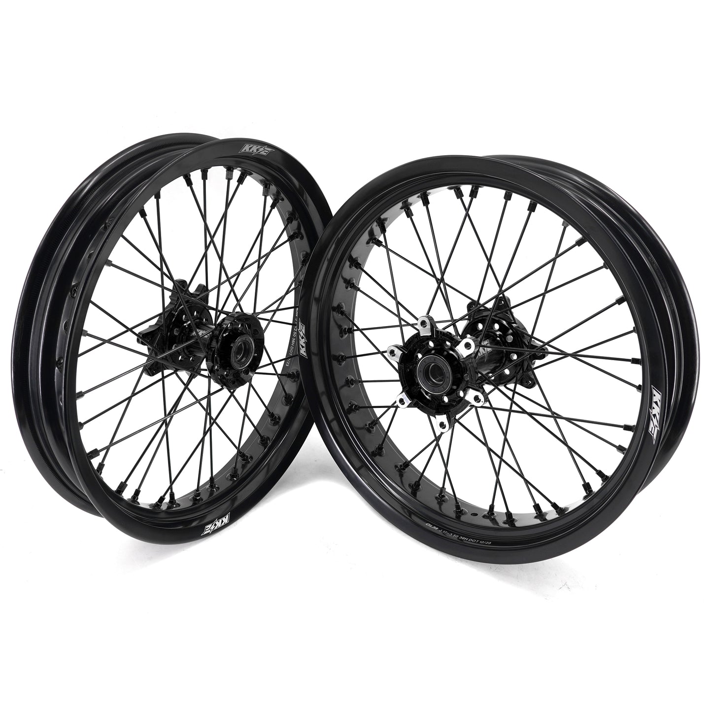 KKE Factory Stock KKE 2.5*17/3.5*17 E-Bike Wheels Rim Fit For SurRon Ultra Bee 2023-2024 All Black