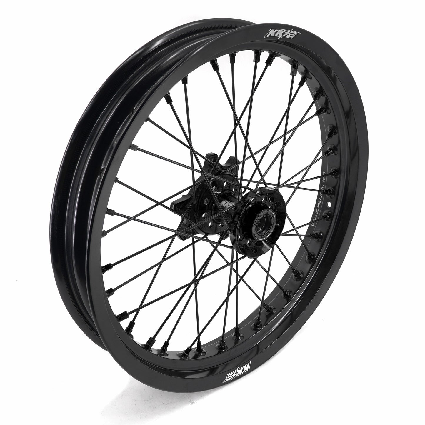 KKE Factory Stock KKE 2.5*17/3.5*17 E-Bike Wheels Rim Fit For SurRon Ultra Bee 2023-2024 All Black