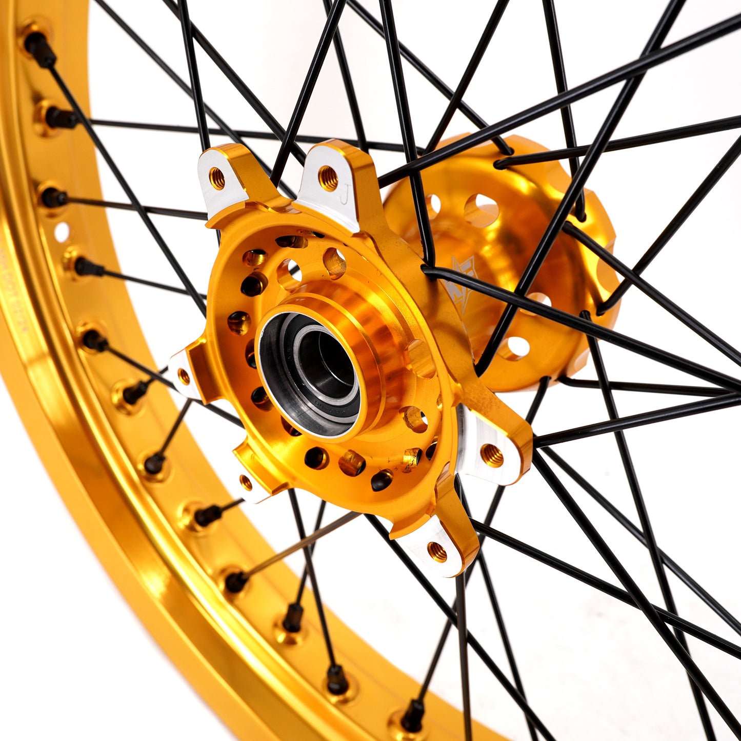 KKE Factory Stock KKE 2.5*17/3.5*17 E-Bike Wheels Rim Fit For SurRon Ultra Bee 2023-2024 Gold Rims