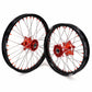 KKE 21" 18" Cast Enduro Wheels For KTM EXC EXC-F EXC-E 2003-2024 Orange Nipples