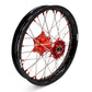 KKE 21" 18" Cast Enduro Wheels For KTM EXC EXC-F EXC-E 2003-2024 Orange Nipples