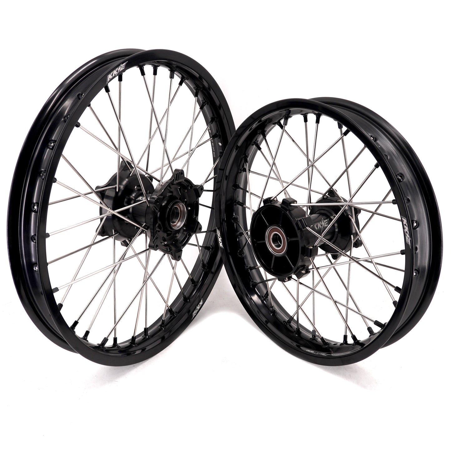 KKE 1.85-21" & 2.5-18" Motorcycle Tubed Spoke Wheels Rims Fit KTM790 Adventure R 2019-2023