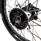 KKE 21"&19" Mx Dirtbike Casting Wheels For YAMAHA YZ125 YZ250 1999-2016 YZ250F YZ450F 2003-2015 Black Hub With Disc