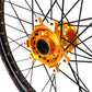 US Stock KKE 21" & 18" Electric Dirtbike Wheels Takasago EXCEL Rims Fit SurRon Ultra Bee 2023-2024 Gold Nipples