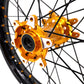 US Stock KKE 21" & 18" Electric Dirtbike Wheels Takasago EXCEL Rims Fit SurRon Ultra Bee 2023-2024 Gold Nipples