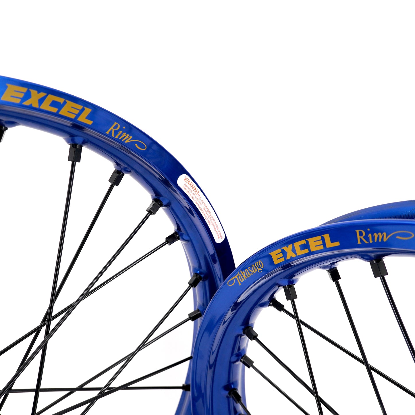 US Stock KKE 19" 16" Spoke Alloy Wheels Fit Talaria Sting MX3 / R MX4 Electric E-bike Blue Takasago EXCEL Rims