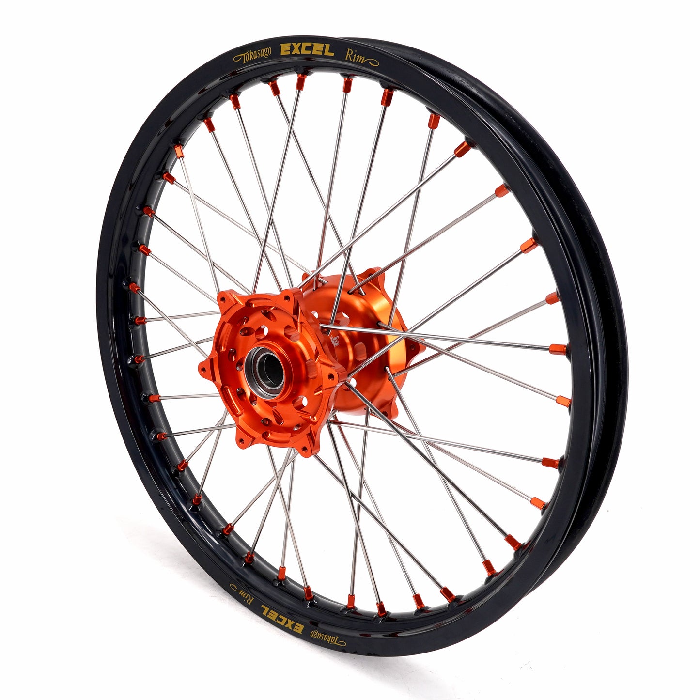 KKE 1.85-21" & 2.5-18" Motorcycle Tubed Spoke Wheels With Takasago EXCEL Rims Fit KTM790 Adventure R 2019-2023