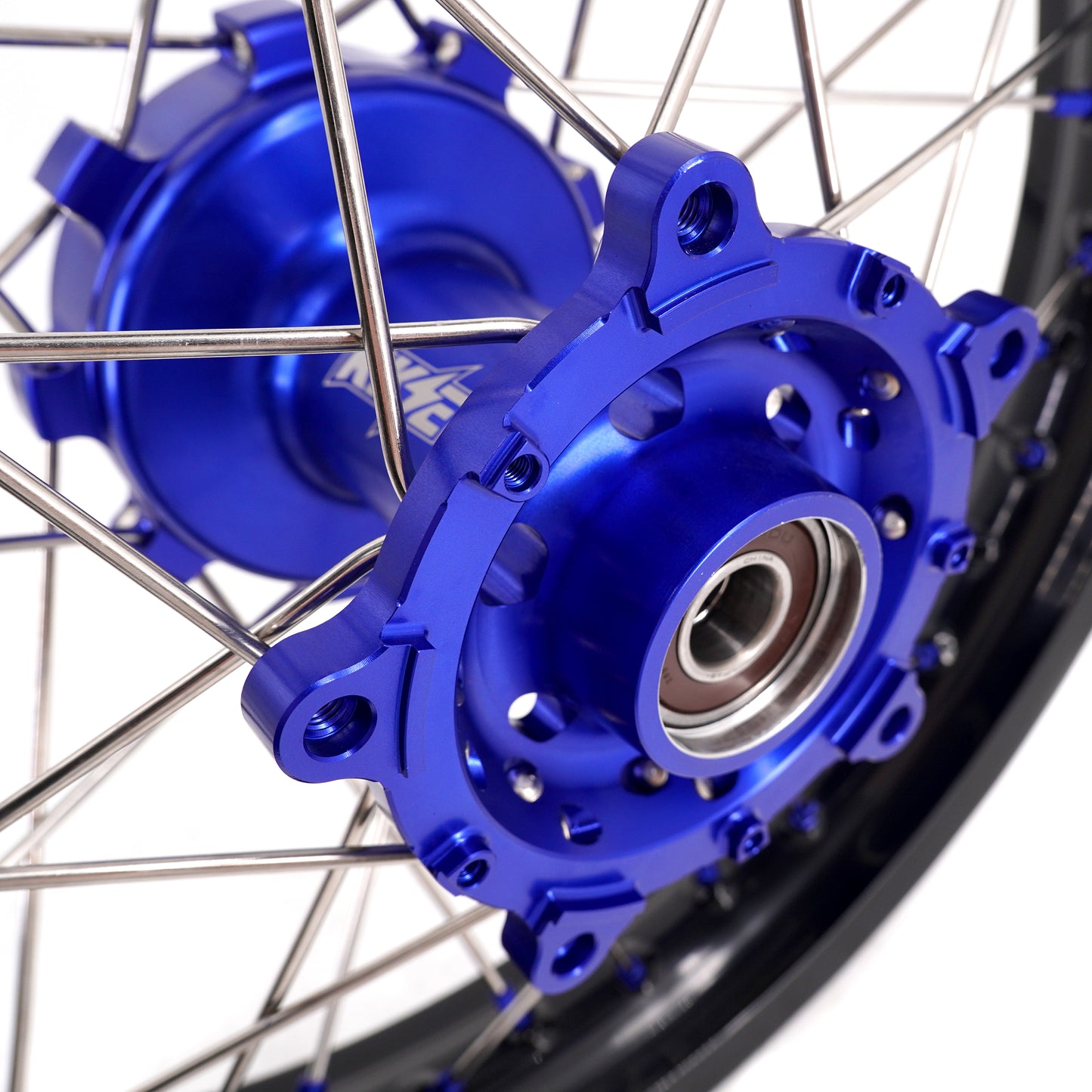 KKE 1.85*21 & 2.5*18 Motorcycle Tubed Spoke Wheels With Takasago EXCEL Rims Fit Yamaha Tenere 700 2019-2024