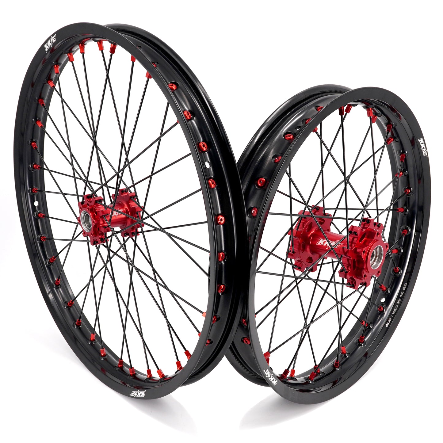 KKE 21inch 18inch E-Bike Wheels Rim Fit For Rawrr Mantis, Mantis X Black/Red