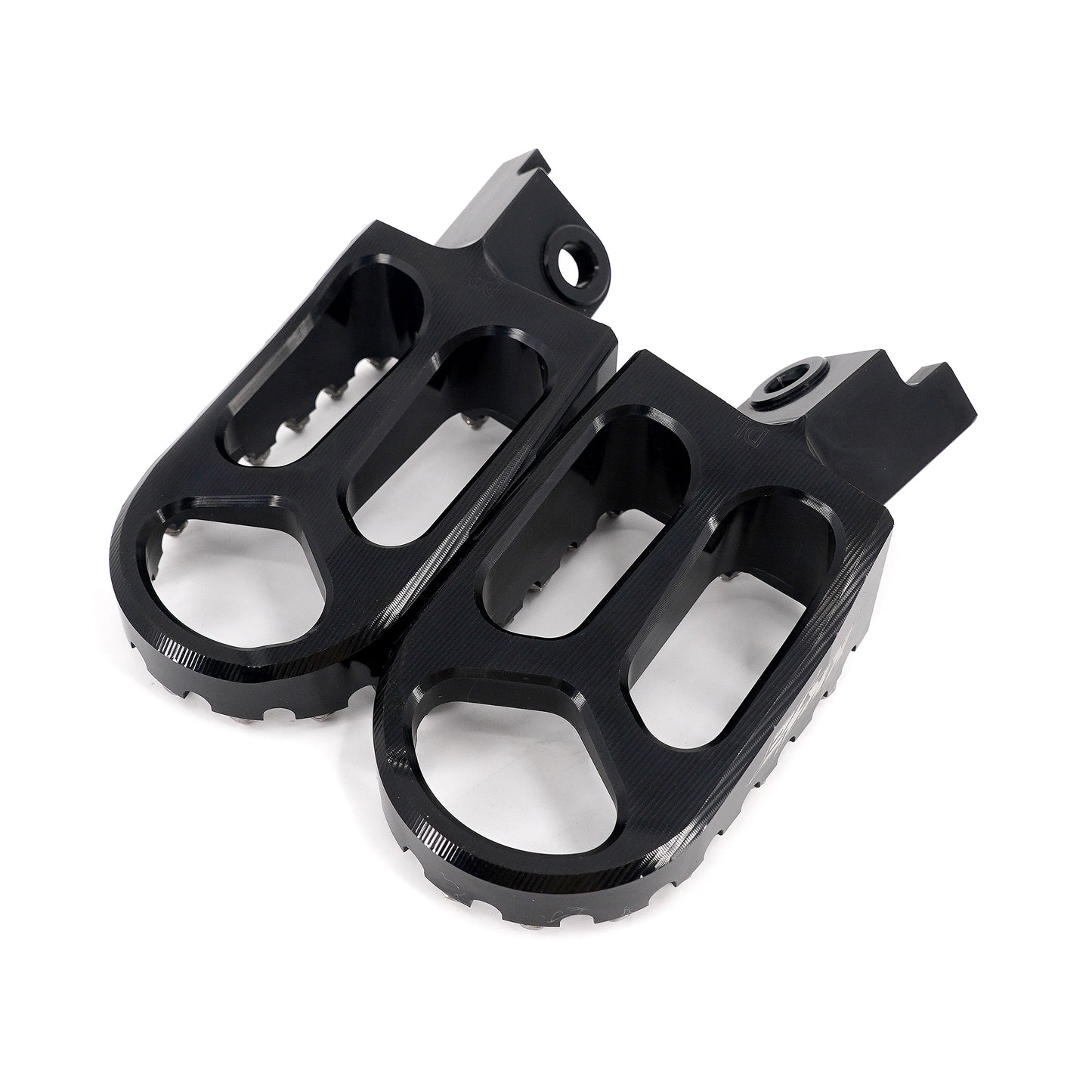 KKE Footpegs Billet Foot Rest For Rawrr Mantis, Mantis X, Red and Black