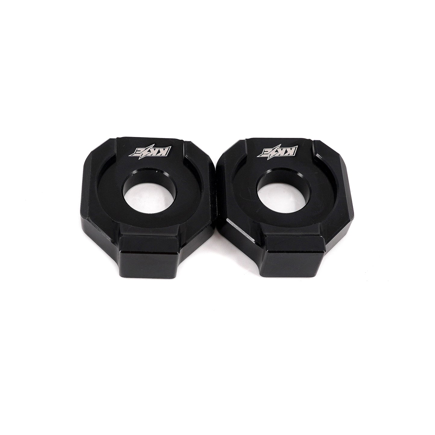 KKE Axle Chain Adjuster Blocks Fit Rawrr Mantis, Mantis X Black and Red