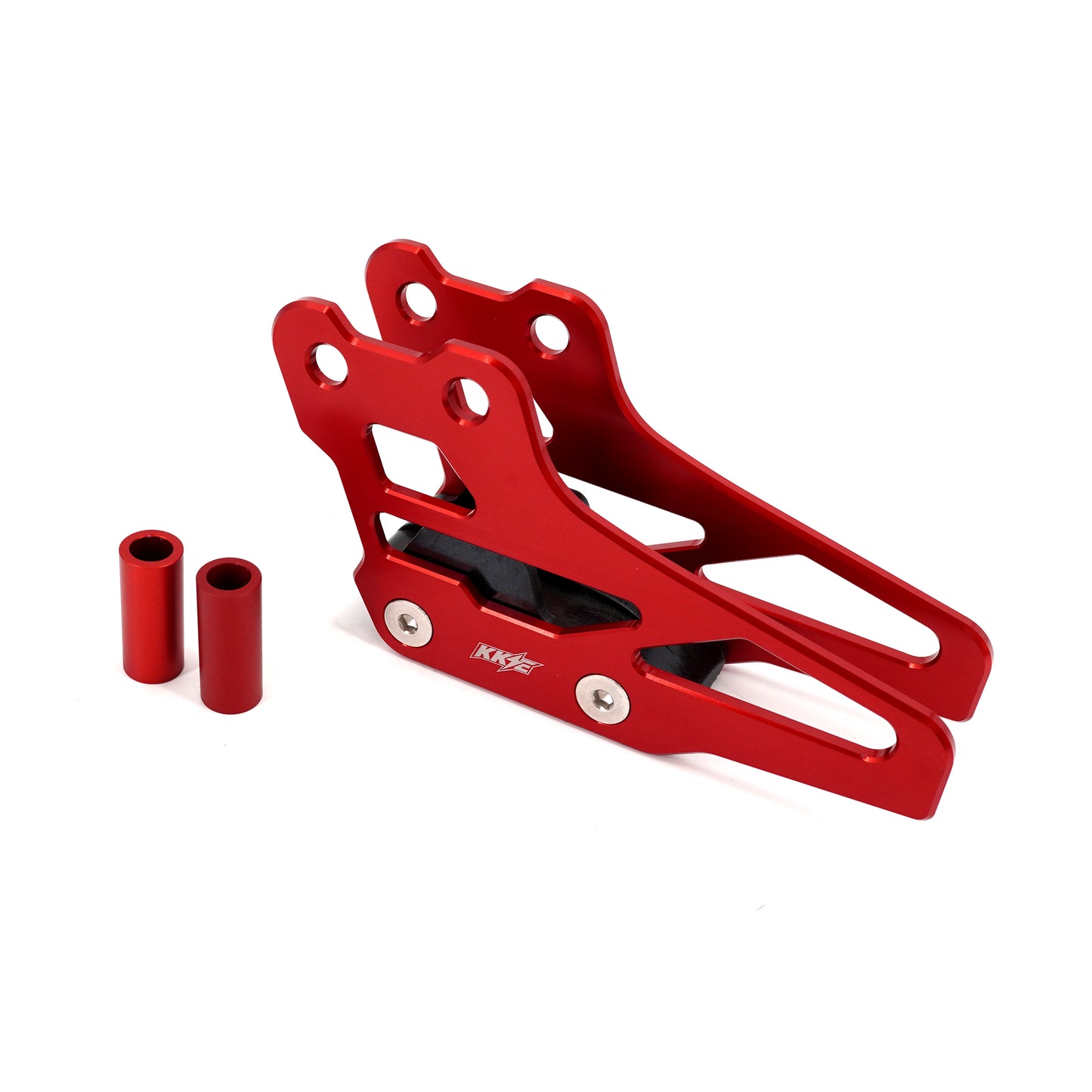 KKE Rear Chain Guard Fit Rawrr Mantis X Black and Red