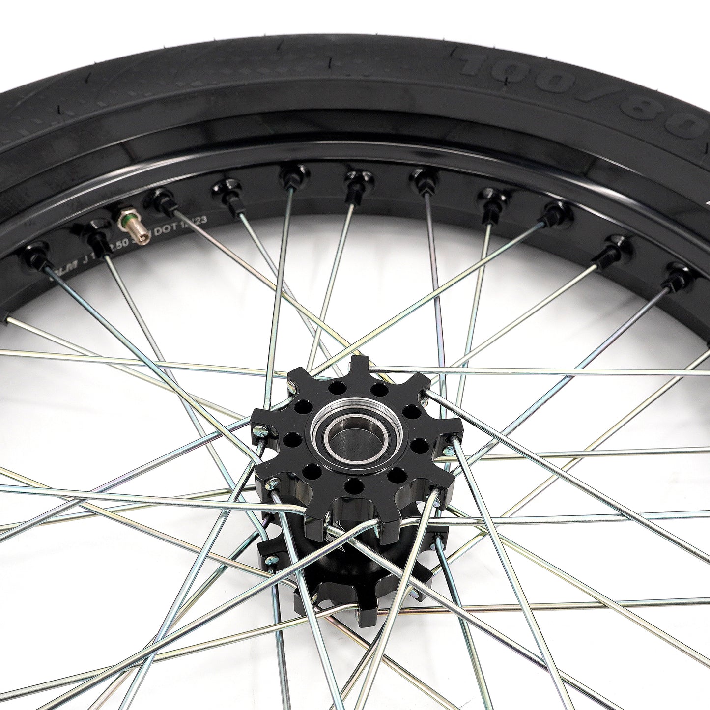 KKE 17inch E-Bike Supermoto Wheels Rim Fit For Rawrr Mantis, Mantis X Black