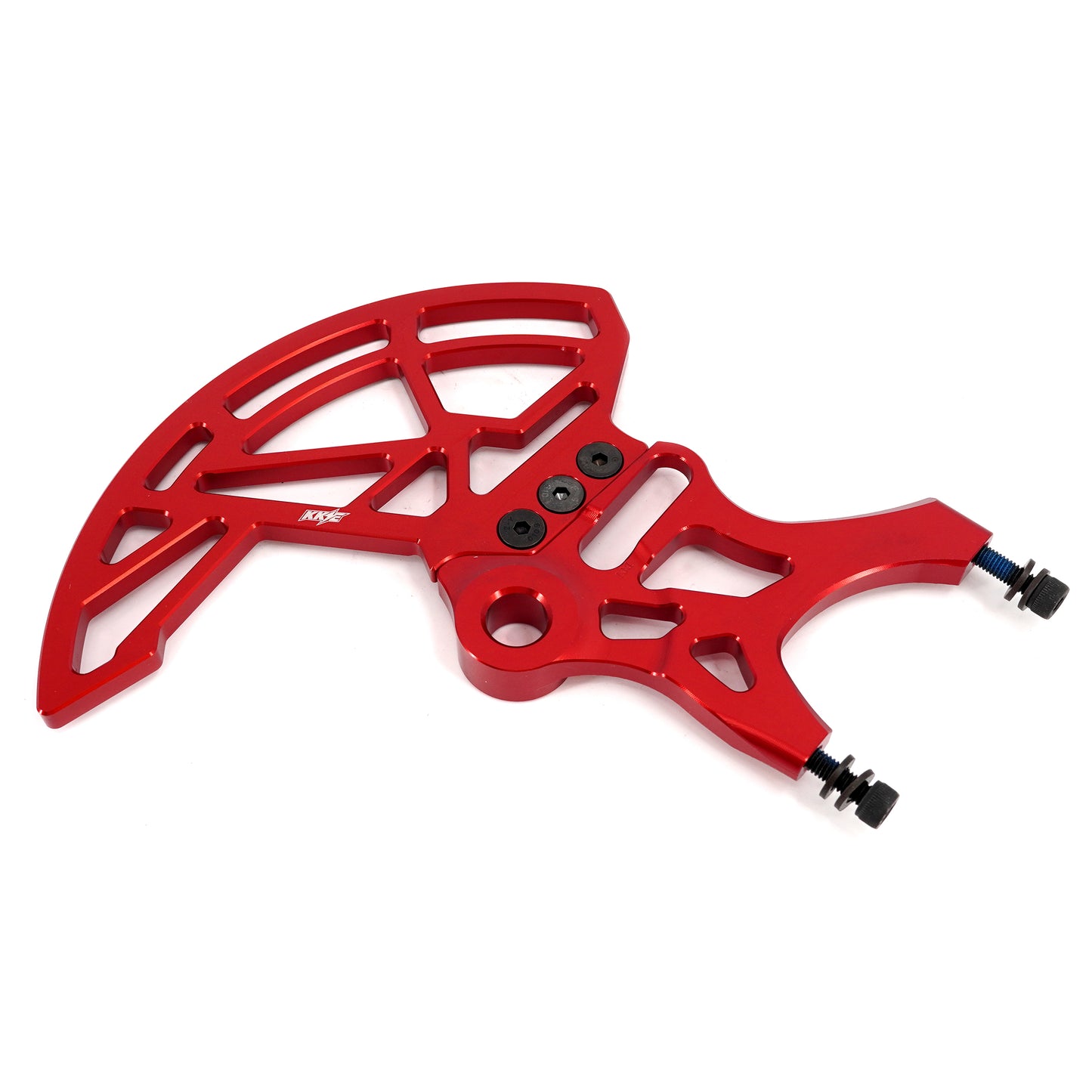 KKE Aluminum Rear Brake Disc Guard Fit Rawrr Mantis, Mantis X Red and Black