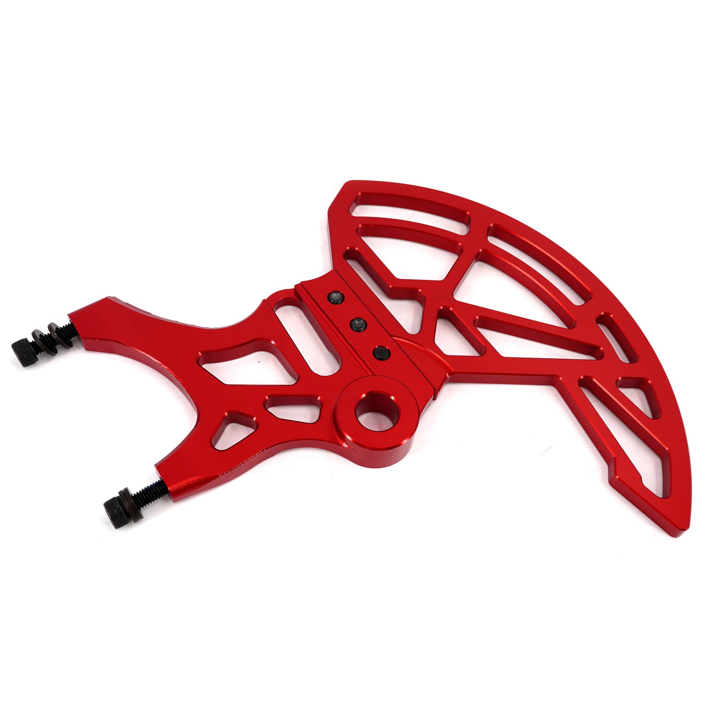 KKE Aluminum Rear Brake Disc Guard Fit Rawrr Mantis, Mantis X Red and Black