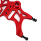 KKE Aluminum Rear Brake Disc Guard Fit Rawrr Mantis, Mantis X Red and Black