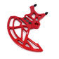 KKE Aluminum Rear Brake Disc Guard Fit Rawrr Mantis, Mantis X Red and Black