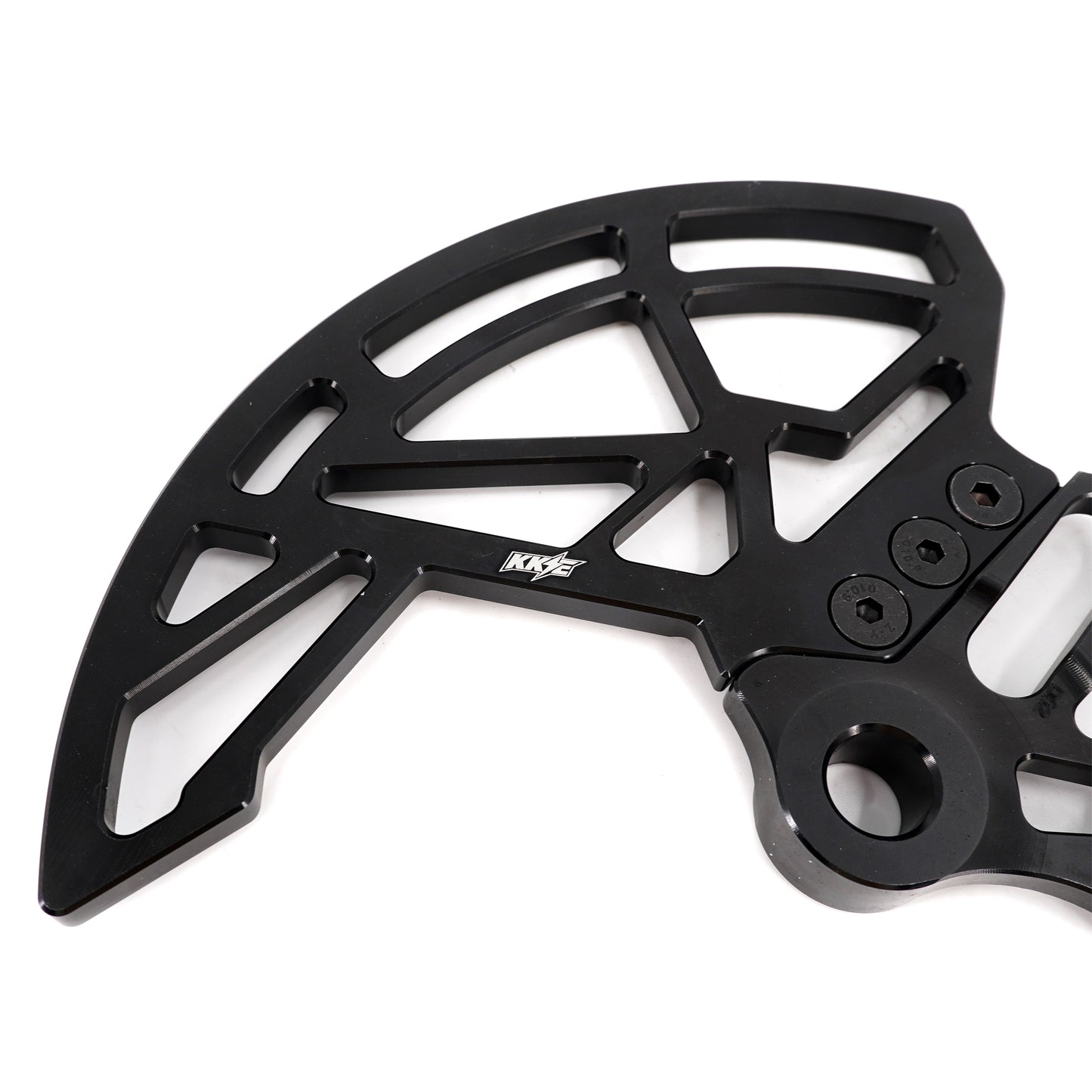 KKE Aluminum Rear Brake Disc Guard Fit Rawrr Mantis, Mantis X Red and Black