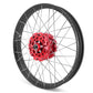 VMX Red Hub & Black Rim Tubeless Wheels Fit Honda XL750 Transalp 2023-2024 21in. & 18in.