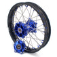 KKE 1.85*21 & 2.5*18 Motorcycle Tubed Spoke Rims Fit Yamaha Tenere 700 2019-2024 Blue