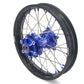 KKE 1.85*21 & 2.5*18 Motorcycle Tubed Spoke Rims Fit Yamaha Tenere 700 2019-2024 Blue