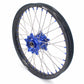 KKE 1.85*21 & 2.5*18 Motorcycle Tubed Spoke Rims Fit Yamaha Tenere 700 2019-2024 Blue