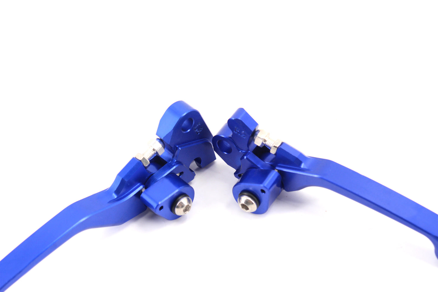 KKE Blue Brake Clutch Levers Fit Yamaha YZ125/250 YZ250F YZ450F 03-07