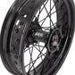 KKE 3.5/4.25 Supermoto Spked Wheels For SUZUKI DRZ400SM 2005-2024 All Black