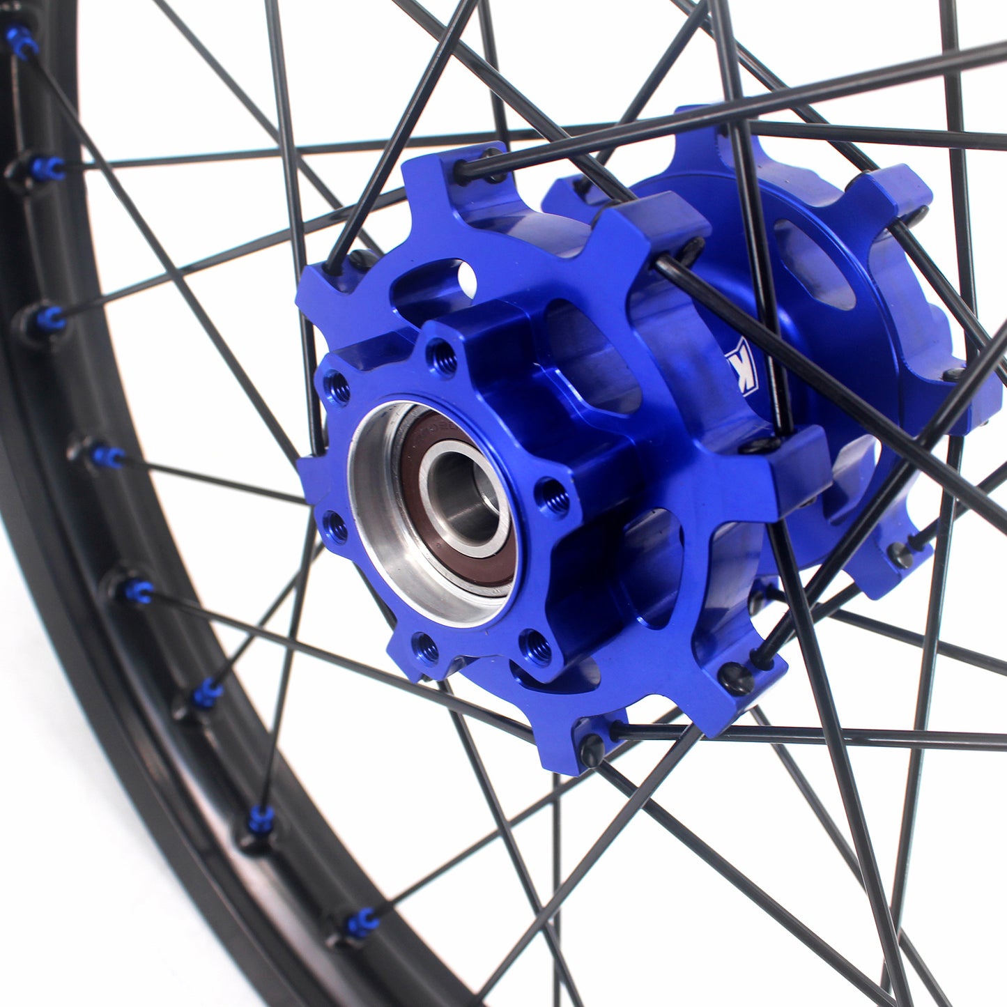 US Stock KKE 1.6*19" & 1.85*16" E-Moto Fit E-Ride PRO-SS 2024 Spoke Wheels Rims Blue