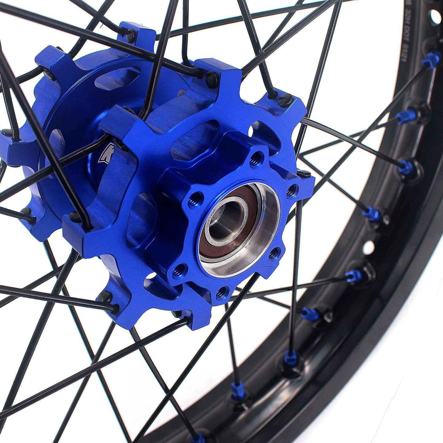 US Stock KKE 1.6*19" & 1.85*16" E-Moto Fit E-Ride PRO-SS 2024 Spoke Wheels Rims Blue