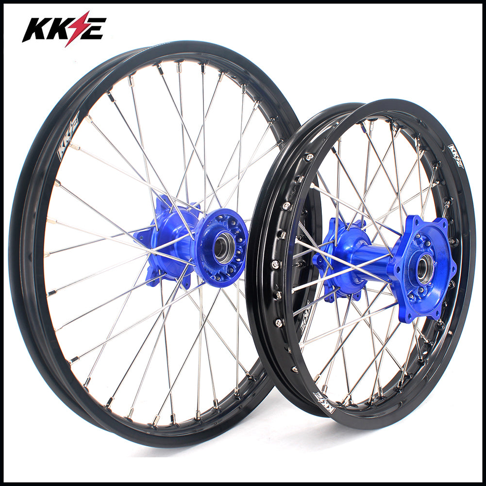 KKE 21 & 18 Cast Enduro Rims for Yamaha YZ250F YZ450F 2016-2021 Rotors