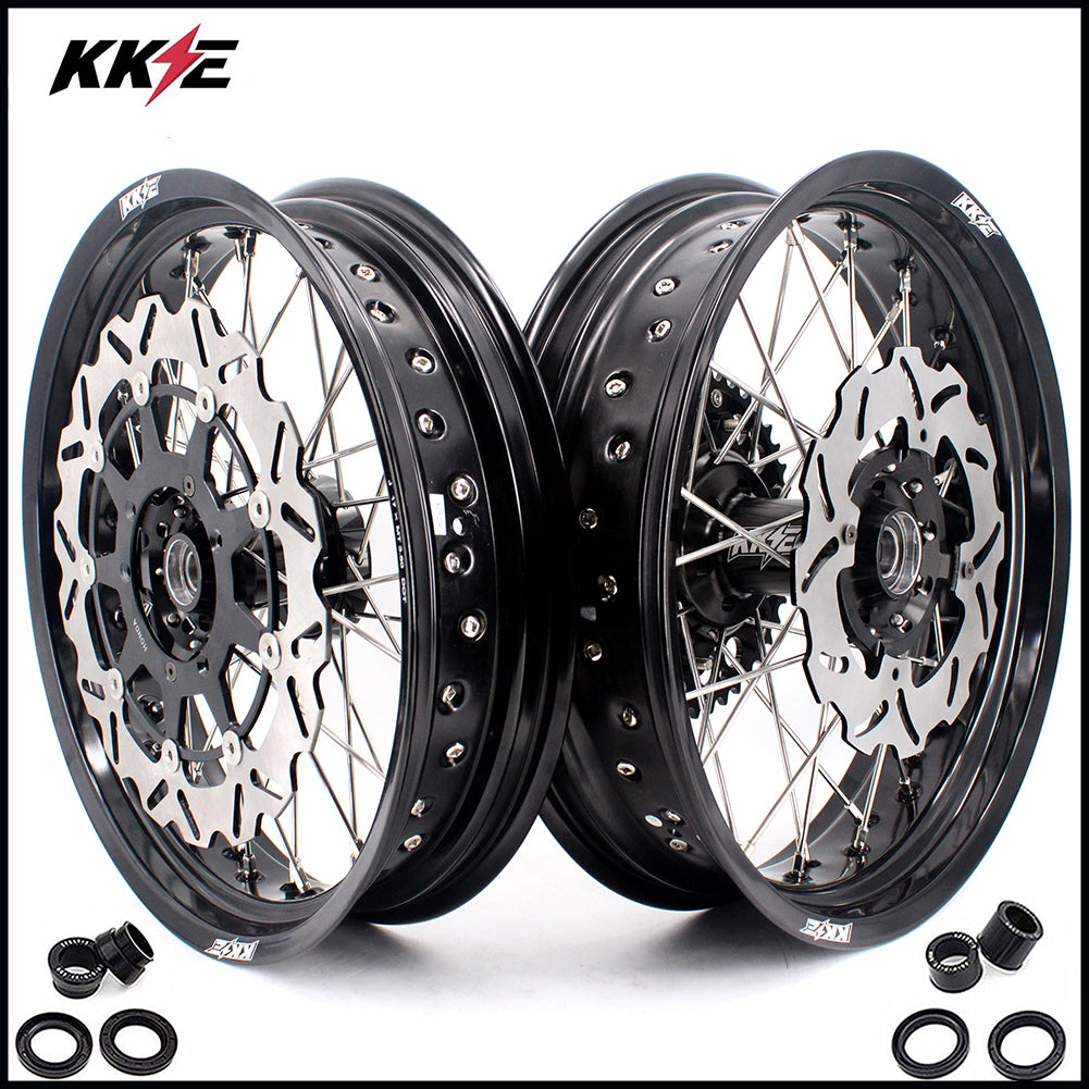 KKE 17 Inch Supermoto Rims for Honda CRF250R 04-13 CRF450R 02-12