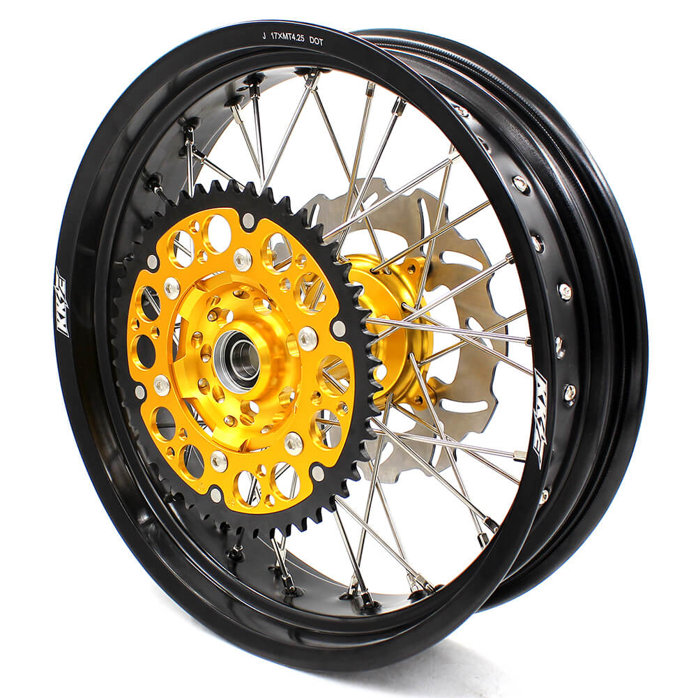 KKE 17 Inch Supermoto Wheels for SUZUKI RMZ250 2007-2024 RMZ450 2005-2024