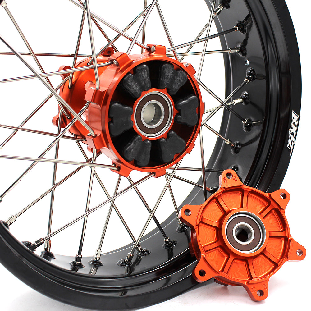 KKE 17inch CUSH Drive Wheels Rims For KTM690 Enduro R 2009-2022 For KTM 690  SMC 2008-2011