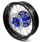 KKE 3.5 & 5.0 Supermoto Wheels for SX SX-F EXC EXC-F EXC-W XC XC-F XCW 125-530 2003-2021 Blue