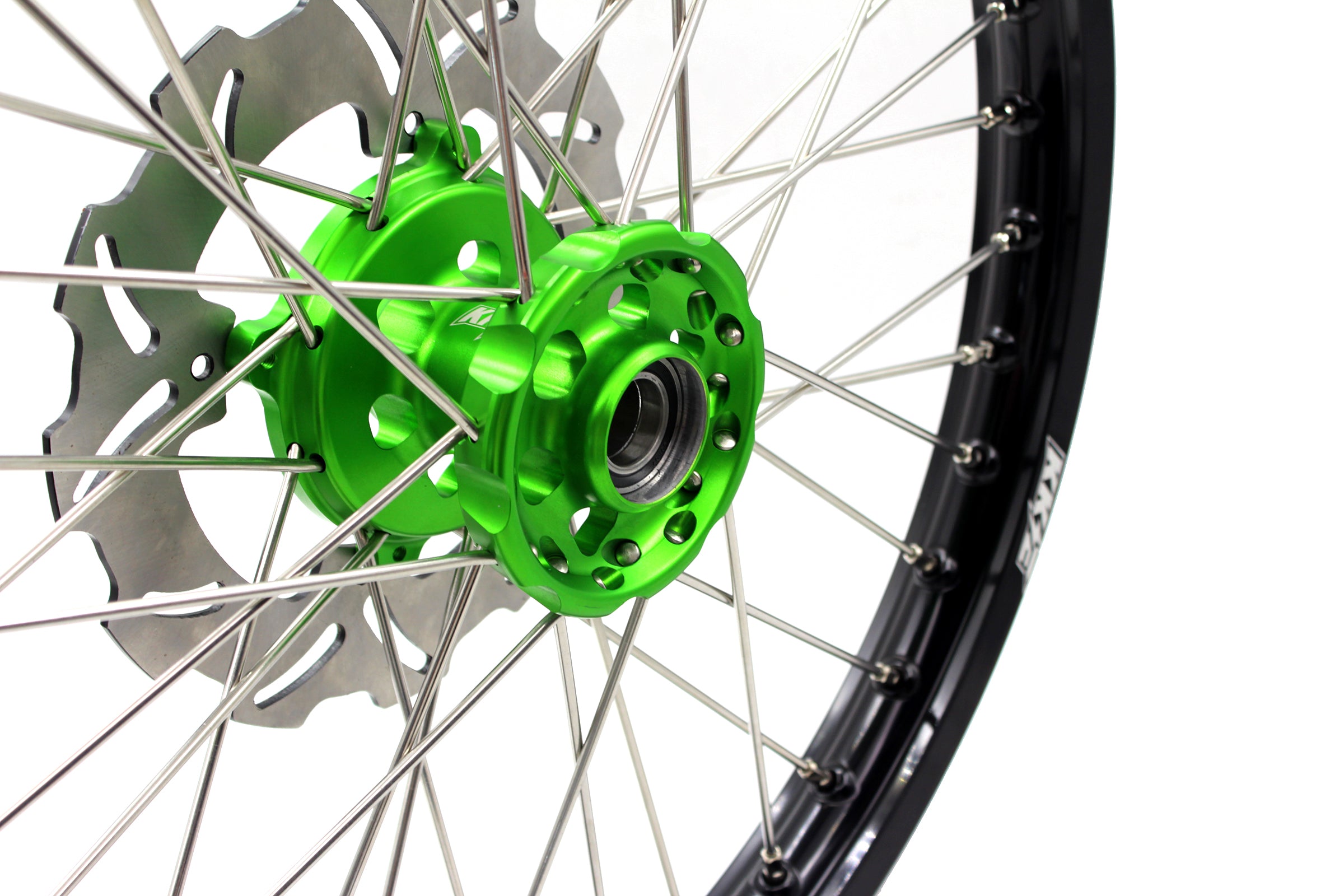 KKE 21/19 Spoked Wheels For KAWASAKI KX250F 2015 KX450F 2015 2016 2017 2018  Disc