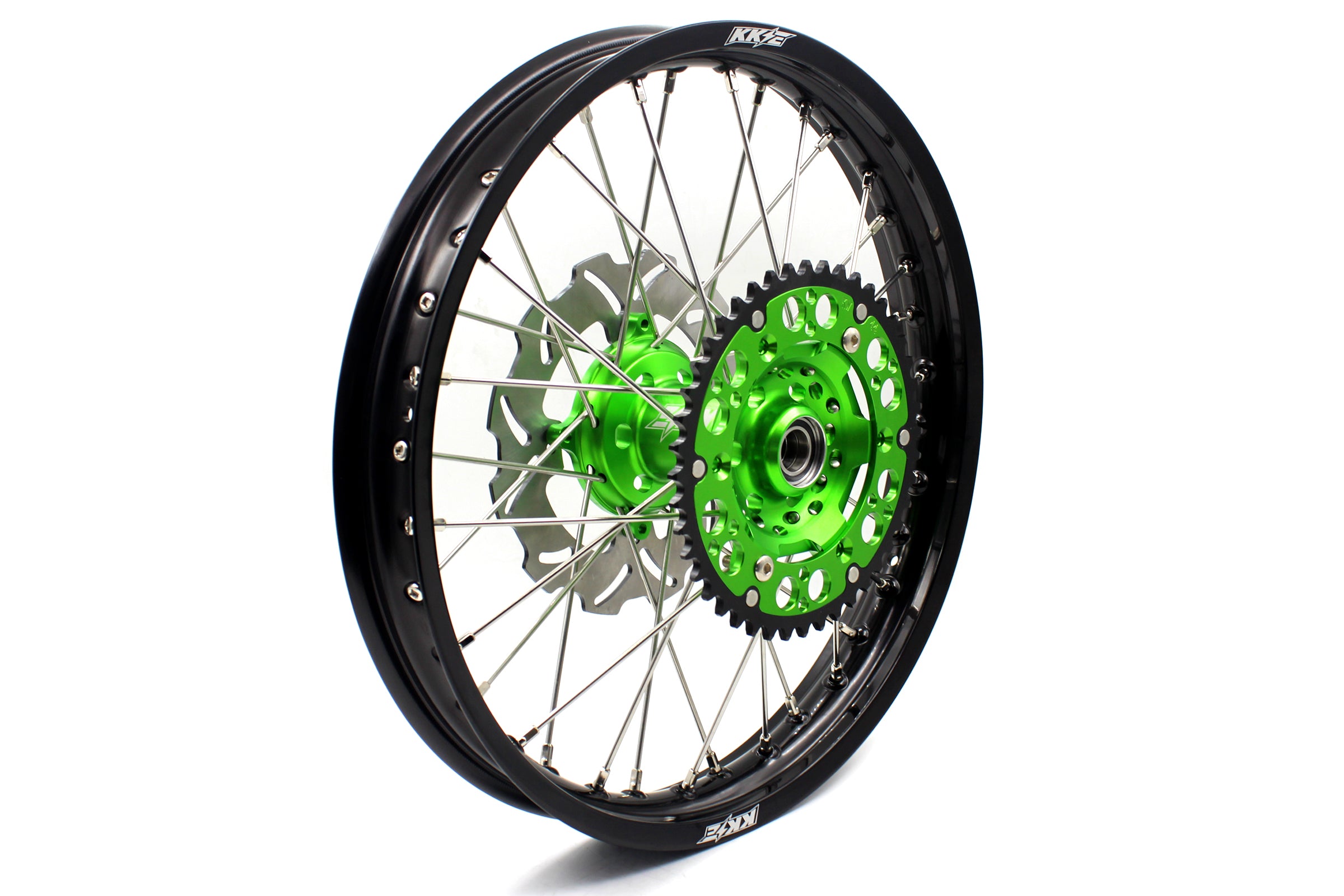 KKE 21/19 Spoked Wheels For KAWASAKI KX250F 2015 KX450F 2015 2016 2017 2018  Disc