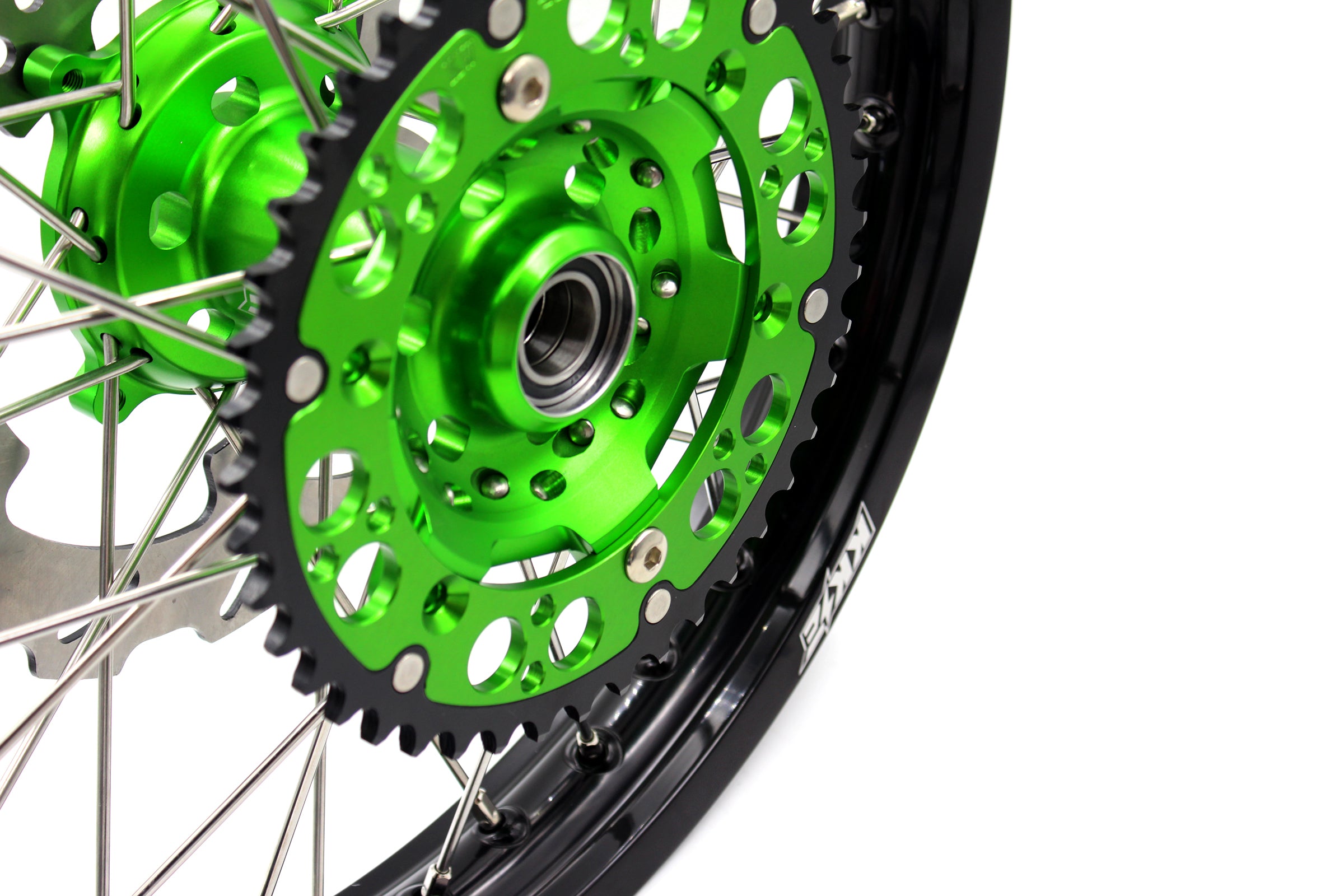 KKE CNC MX ENDURO WHEELS SET FIT KAWASAKI KX125 KX250 KX250F/450F